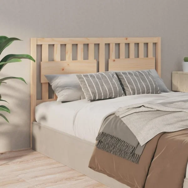 boutique pas cher VidaXL Tête De Lit 165,5x4x100 Cm Bois Massif De Pin 5