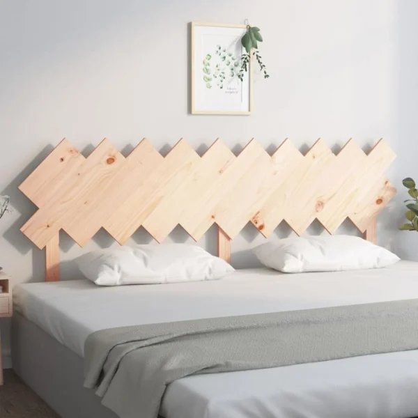 outlet VidaXL Tête De Lit 196x3x80,5 Cm Bois Massif De Pin 1
