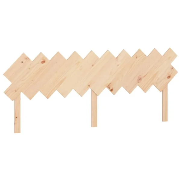 outlet VidaXL Tête De Lit 196x3x80,5 Cm Bois Massif De Pin 3