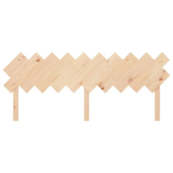 outlet VidaXL Tête De Lit 196x3x80,5 Cm Bois Massif De Pin 5