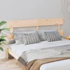 Boutique officielle VidaXL Tête De Lit 204x3x81 Cm Bois Massif De Pin 17