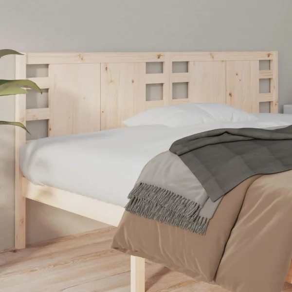 en ligne VidaXL Tête De Lit 206x4x100 Cm Bois Massif De Pin 1