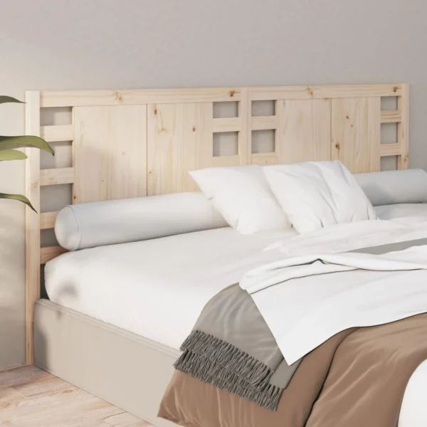 en ligne VidaXL Tête De Lit 206x4x100 Cm Bois Massif De Pin 5