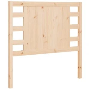 offre spéciale VidaXL Tête De Lit 81x4x100 Cm Bois Massif De Pin 9