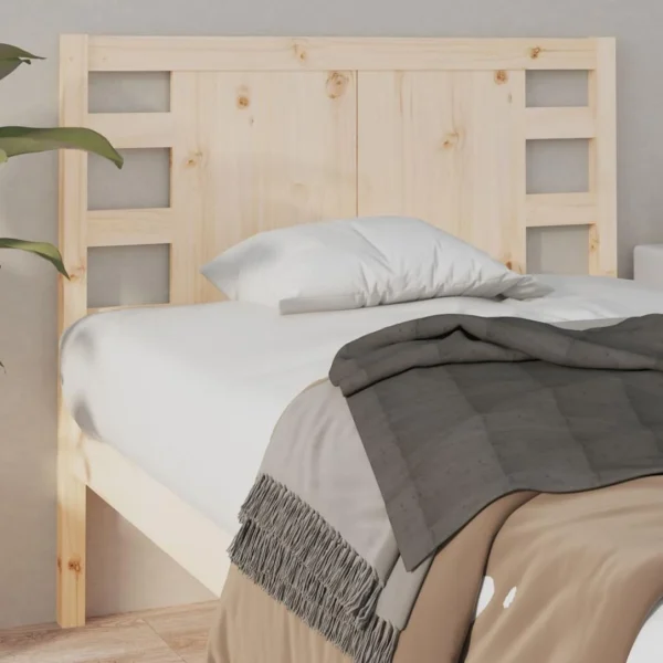 offre spéciale VidaXL Tête De Lit 81x4x100 Cm Bois Massif De Pin 5