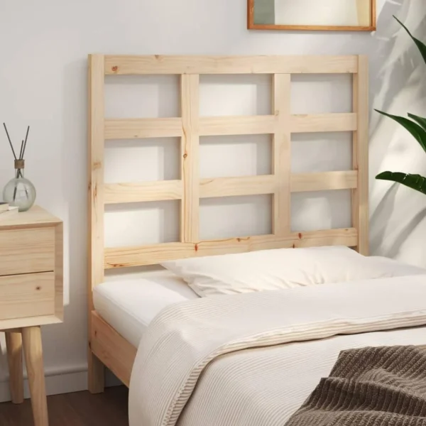 VidaXL Tête De Lit 95,5x4x100 Cm Bois Massif De Pin acheter en ligne 5