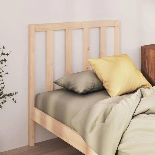 site pas cher VidaXL Tête De Lit 95x4x100 Cm Bois Massif De Pin 1