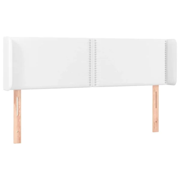 VidaXL Tête De Lit à LED Blanc 147x16x78/88 Cm Similicuir vente en ligne pas cher 3