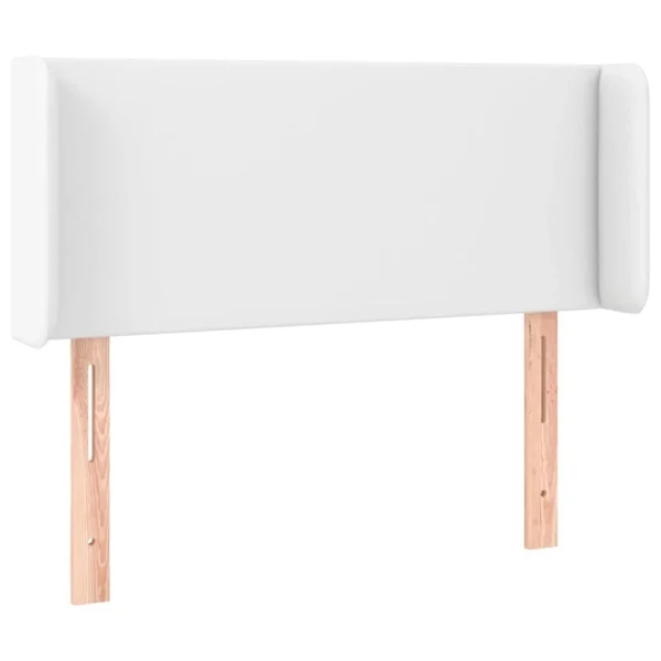 Livraison rapide VidaXL Tête De Lit à LED Blanc 83x16x78/88 Cm Similicuir 3
