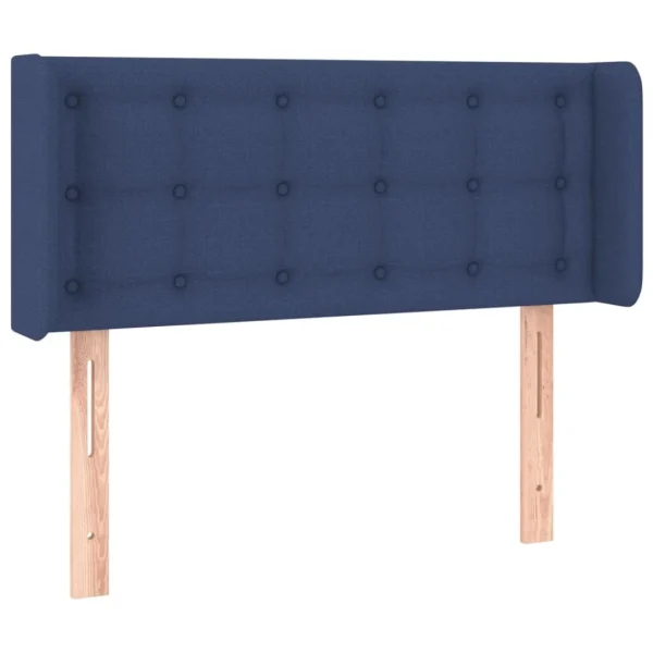 VidaXL Tête De Lit à LED Bleu 93x16x78/88 Cm Tissu mode 3