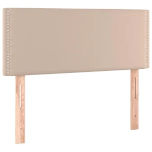 VidaXL Tête De Lit à LED Cappuccino 100x5x78/88 Cm Similicuir excellent qulity 11