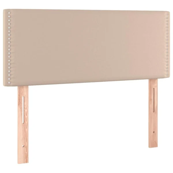 VidaXL Tête De Lit à LED Cappuccino 100x5x78/88 Cm Similicuir excellent qulity 4