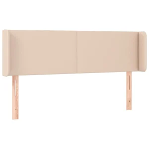 soldes ligne VidaXL Tête De Lit à LED Cappuccino 147x16x78/88 Cm Similicuir 9