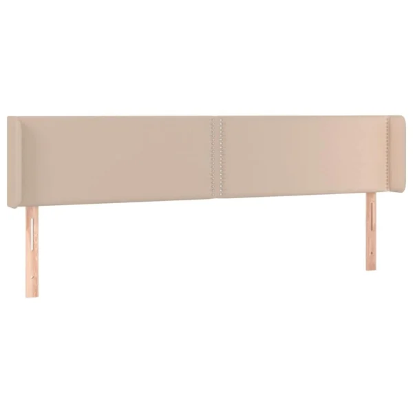 De super promotions disponibles VidaXL Tête De Lit à LED Cappuccino 163x16x78/88 Cm Similicuir 3