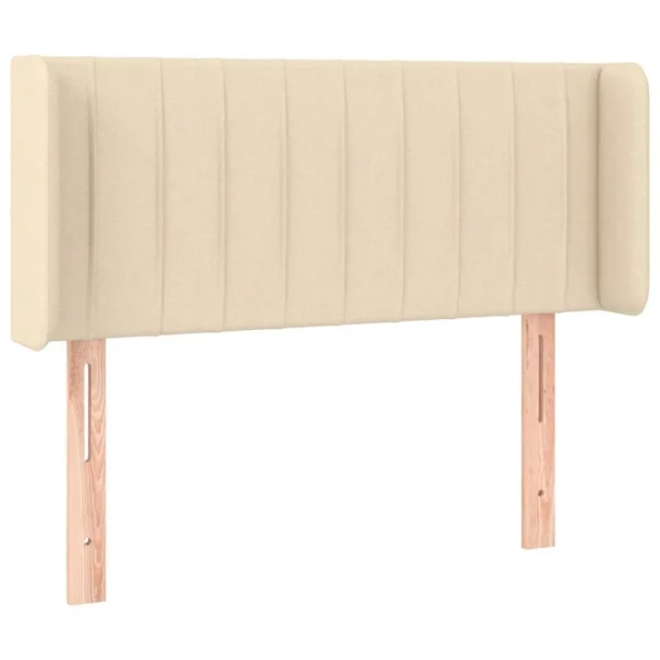 VidaXL Tête De Lit à LED Crème 103x16x78/88 Cm Tissu mode 3