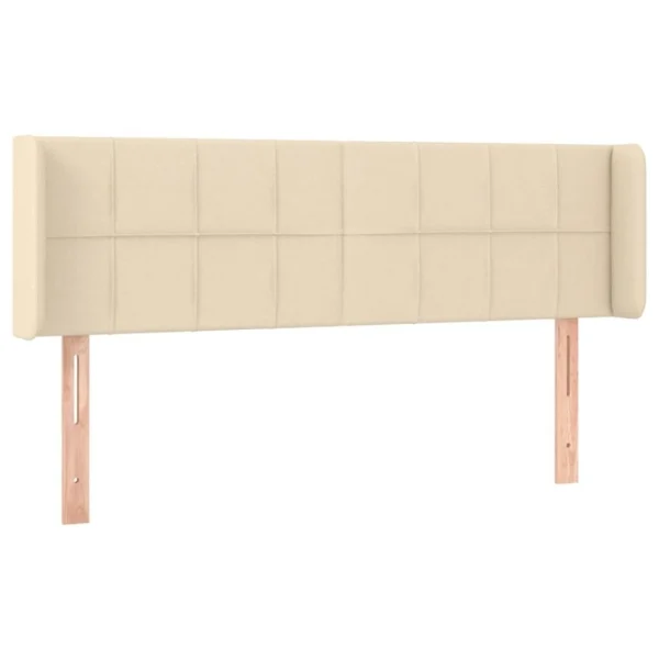 VidaXL Tête De Lit à LED Crème 147x16x78/88 Cm Tissu Meilleur Service 3