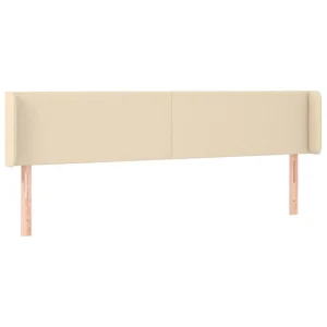 REMISE VidaXL Tête De Lit à LED Crème 163x16x78/88 Cm Tissu 9