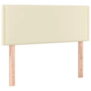 site officiel VidaXL Tête De Lit à LED Crème 90x5x78/88 Cm Similicuir 11