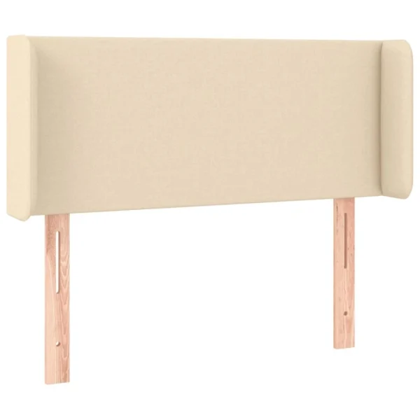 VidaXL Tête De Lit à LED Crème 93x16x78/88 Cm Tissu marque pas cher 3