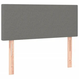 VidaXL Tête De Lit à LED Gris Foncé 80x5x78/88 Cm Tissu Livraison rapide 11