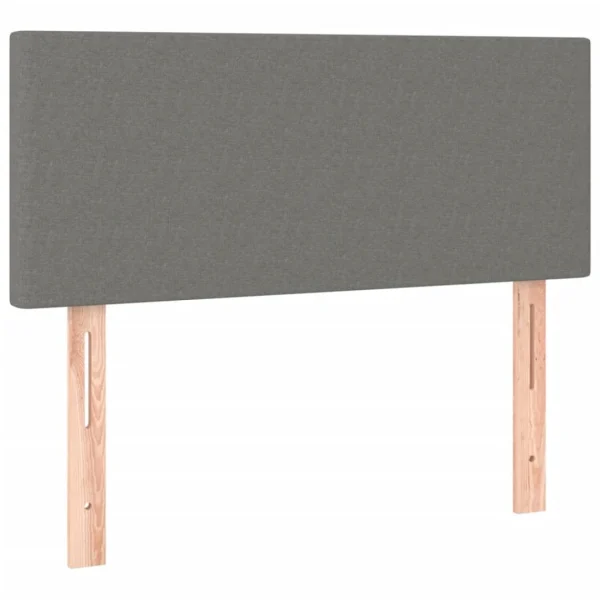 VidaXL Tête De Lit à LED Gris Foncé 80x5x78/88 Cm Tissu Livraison rapide 4
