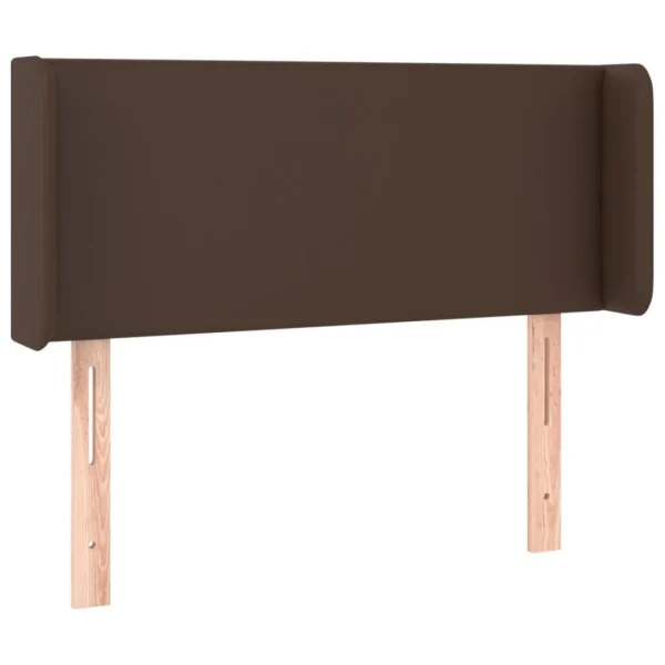 aux meilleurs prix VidaXL Tête De Lit à LED Marron 93x16x78/88 Cm Similicuir 3