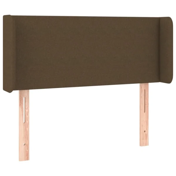 VidaXL Tête De Lit à LED Marron Foncé 93x16x78/88 Cm Tissu grossiste 3