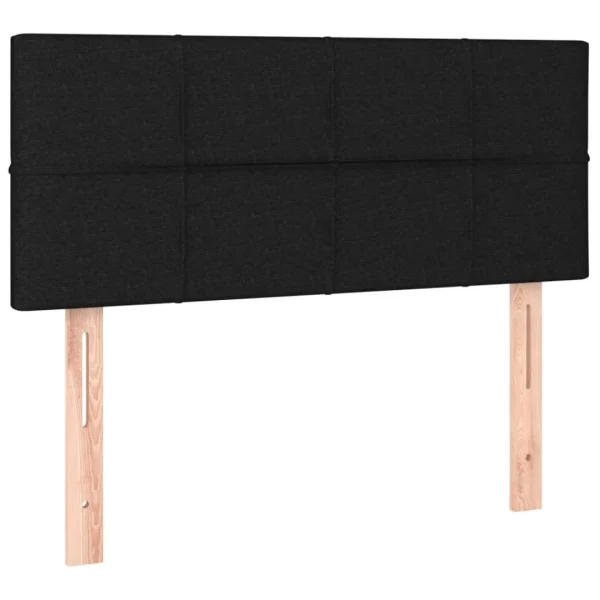 site pas cher VidaXL Tête De Lit à LED Noir 100x5x78/88 Cm Tissu 4