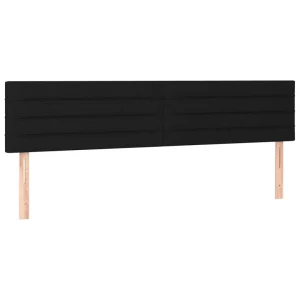 VidaXL Tête De Lit à LED Noir 200x5x78/88 Cm Tissu magasin france 11