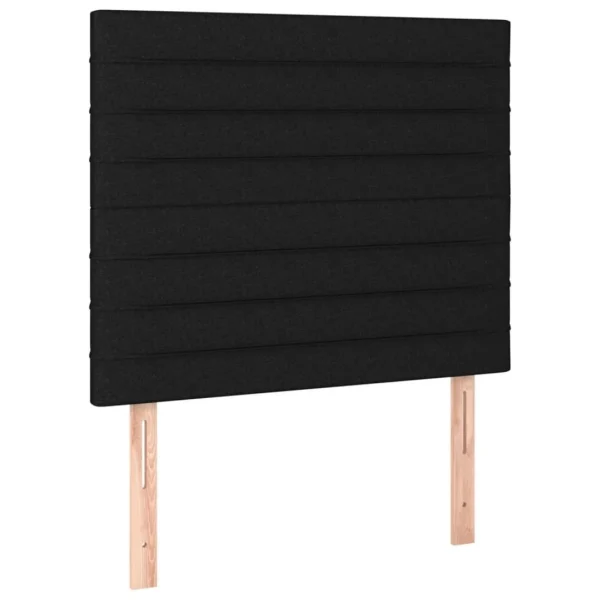 commentaire favorable VidaXL Tête De Lit à LED Noir 80x5x118/128 Cm Tissu 4