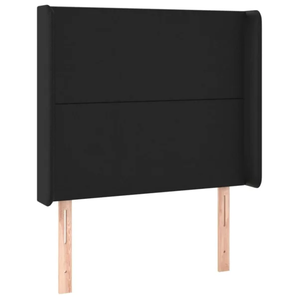 VidaXL Tête De Lit à LED Noir 83x16x118/128 Cm Similicuir Paiement sécurisé 3