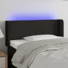 mode pas cher VidaXL Tête De Lit à LED Noir 83x16x78/88 Cm Tissu 17