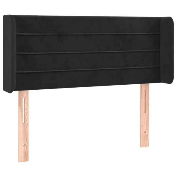 VidaXL Tête De Lit à LED Noir 83x16x78/88 Cm Velours outlet 3