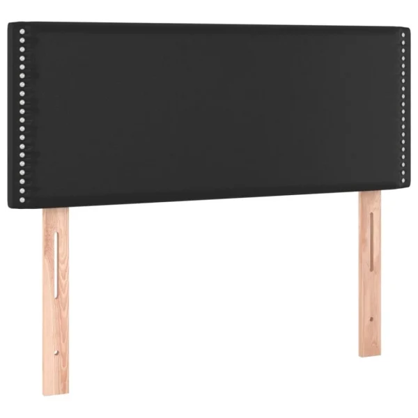 grande popularité VidaXL Tête De Lit à LED Noir 90x5x78/88 Cm Similicuir 4