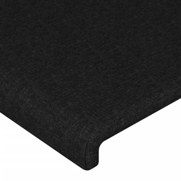 VidaXL Tête De Lit à LED Noir 90x5x78/88 Cm Tissu pas cher marque 5