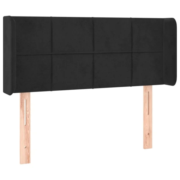 VidaXL Tête De Lit à LED Noir 93x16x78/88 Cm Velours se précipiter pour acheter 3