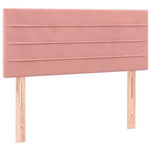 Acheter VidaXL Tête De Lit à LED Rose 80x5x78/88 Cm Velours 11