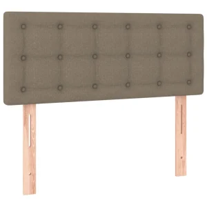 VidaXL Tête De Lit à LED Taupe 100x5x78/88 Cm Tissu en solde 11