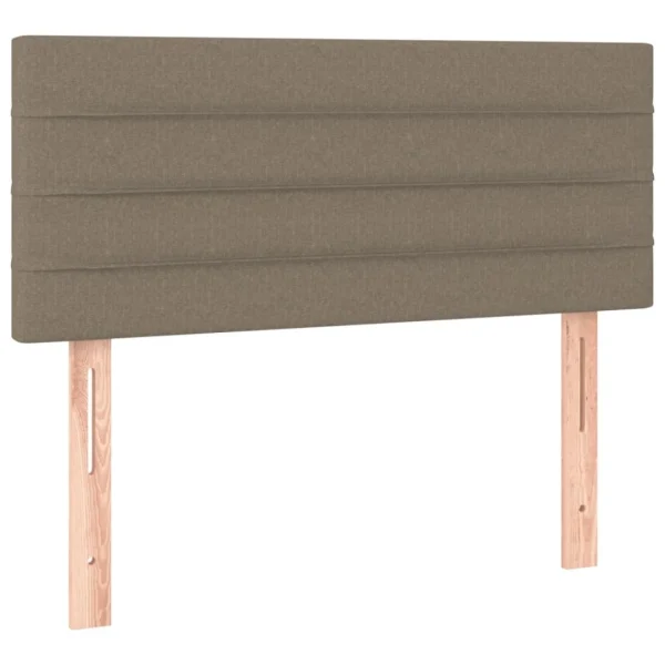 exclusivement disponibles VidaXL Tête De Lit à LED Taupe 100x5x78/88 Cm Tissu 4