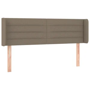 boutique VidaXL Tête De Lit à LED Taupe 147x16x78/88 Cm Tissu 9