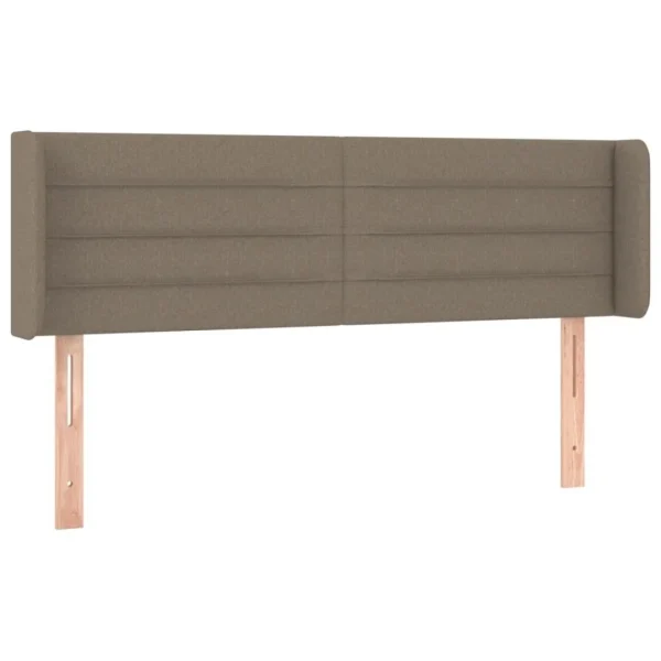 boutique VidaXL Tête De Lit à LED Taupe 147x16x78/88 Cm Tissu 3
