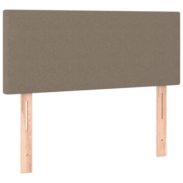 grossiste en ligne VidaXL Tête De Lit à LED Taupe 80x5x78/88 Cm Tissu 4