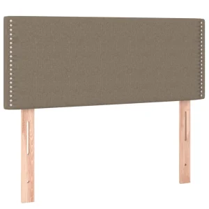 Pas Cher soldes France VidaXL Tête De Lit à LED Taupe 80x5x78/88 Cm Tissu 11