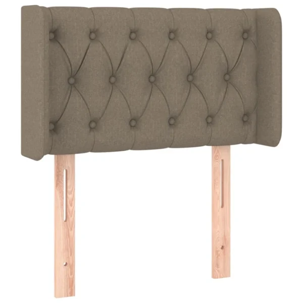 magasin en ligne VidaXL Tête De Lit à LED Taupe 83x16x78/88 Cm Tissu 3