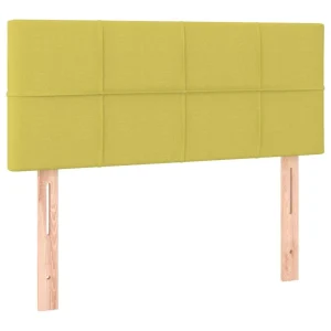 VidaXL Tête De Lit à LED Vert 100x5x78/88 Cm Tissu Dernières Nouveautés 11
