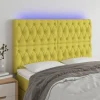 VidaXL Tête De Lit à LED Vert 160x7x118/128 Cm Tissu achat pas cher 17
