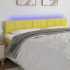 mode tendance VidaXL Tête De Lit à LED Vert 180x5x78/88 Cm Tissu 16