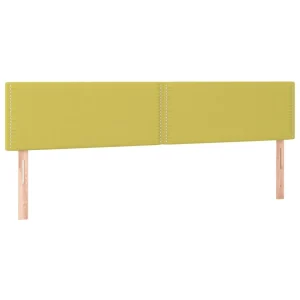 VidaXL Tête De Lit à LED Vert 200x5x78/88 Cm Tissu SOLDES TOUT À 11