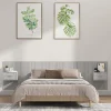 Acheter VidaXL Tête De Lit Avec Armoires Gris Sonoma Bois D’ingénierie 17
