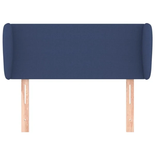 VidaXL Tête De Lit Avec Oreilles Bleu 83x23x78/88 Cm Tissu magasin en ligne france 4